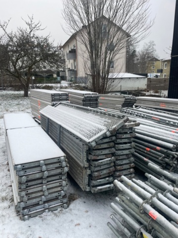 1048192-19 Scaffolding Layher approx. 1000 square meters