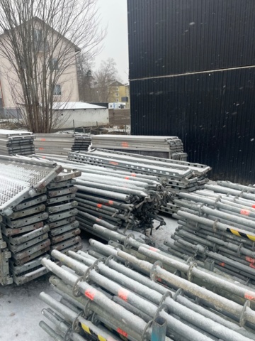 1048192-20 Scaffolding Layher approx. 1000 square meters