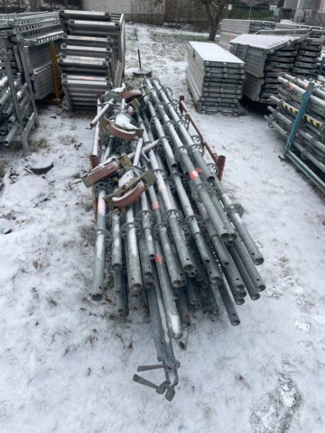 1048192-21 Scaffolding Layher approx. 1000 square meters