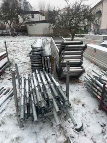 1048192-22 Scaffolding Layher approx. 1000 square meters