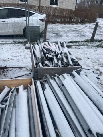 1048192-27 Scaffolding Layher approx. 1000 square meters