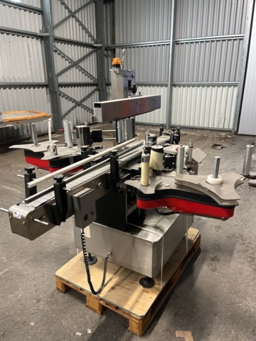 1068762-2 Labeling machine Double-sided for cans Harland Machine