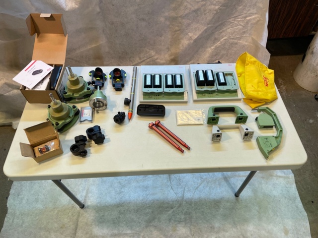 1115613-6 Total station Leica TS15 1” R1000 with handheld computer CS15 and GS14