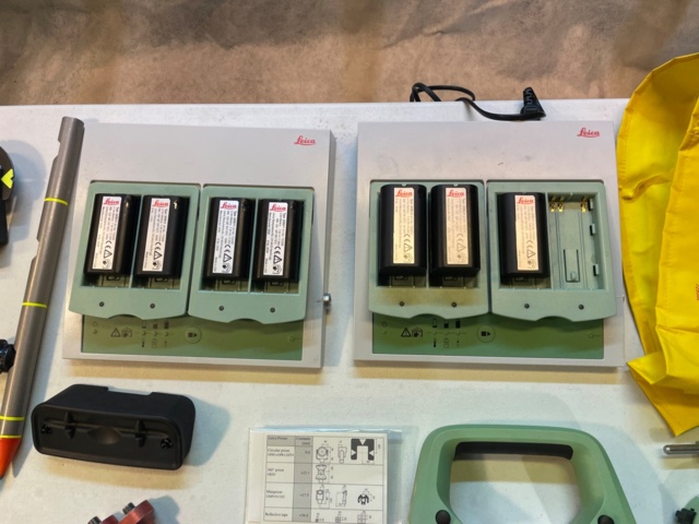 1115613-7 Total station Leica TS15 1” R1000 with handheld computer CS15 and GS14