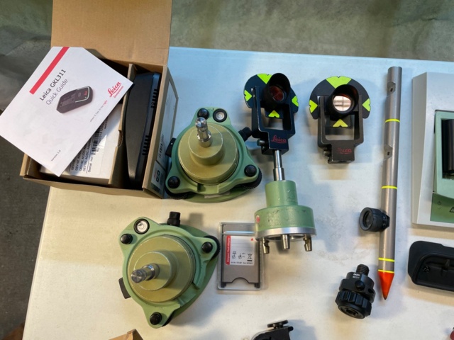 1115613-8 Total station Leica TS15 1” R1000 with handheld computer CS15 and GS14