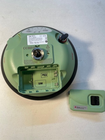 1115613-22 Total station Leica TS15 1” R1000 with handheld computer CS15 and GS14