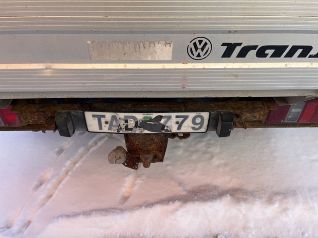 1066717-6 Volkswagen Transporter Chassis Double Cab 2.6t 2.5 TDI - 2002