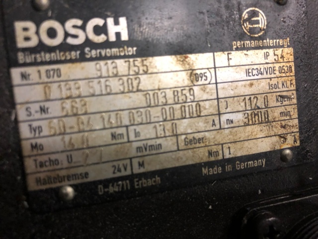 1115635-11 Servomoottori x 7