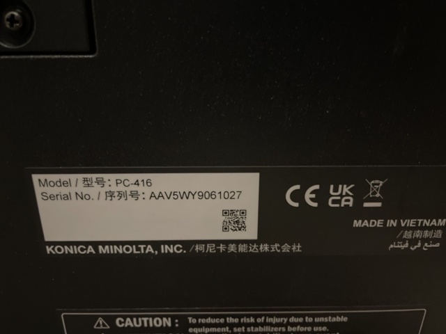 1115830-25 Konica Minolta bizhub C250i