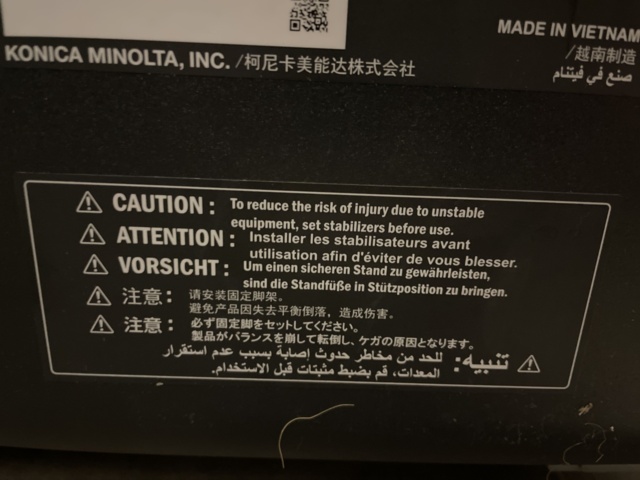 1115830-26 Konica Minolta bizhub C250i