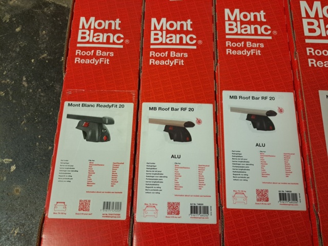 1050750-3 Mont Blanc Ready Fit Various Colors and Sizes