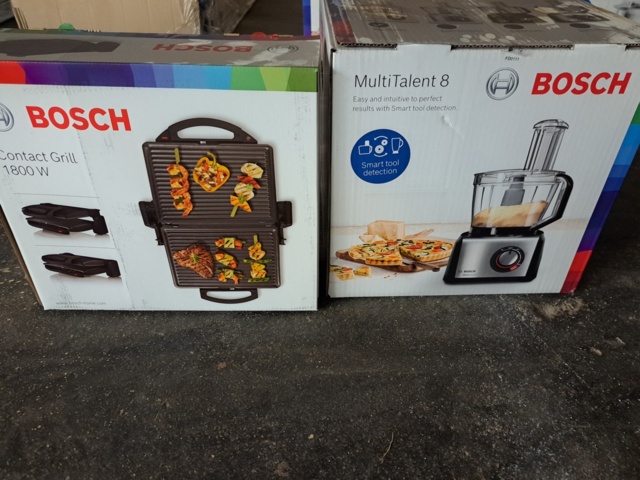 1050763-1 Bosch electric table grill + Bosch MultiTalent 8