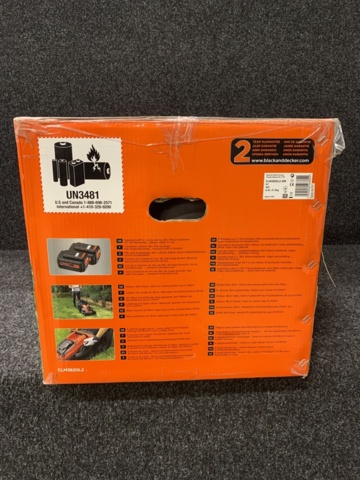 1100080-2 Lawnmower Black & Decker CLM3820L2-QW 36 V 2 x 2.0Ah