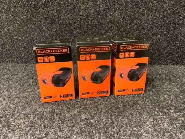 1100089-1 3 pcs Work lighting Black & Decker BDCCF18N-XJBlack & Decker BDCCF18N-XJ