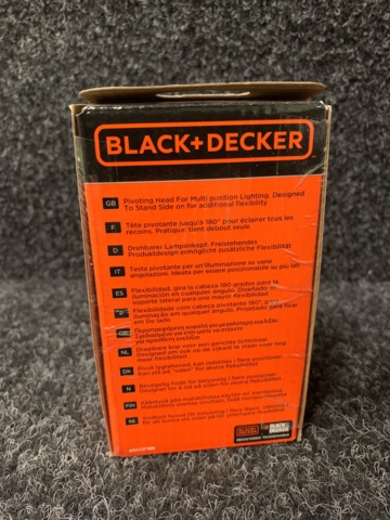 1100089-2 3 pcs Work lighting Black & Decker BDCCF18N-XJBlack & Decker BDCCF18N-XJ