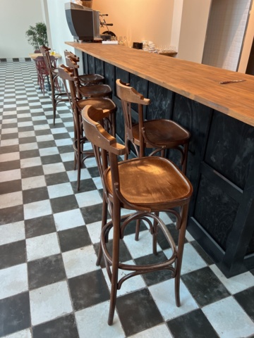 1051441-2 Site-built bar for disassembly and bar stools