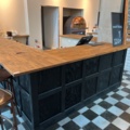 1051441-4 Site-built bar for disassembly and bar stools