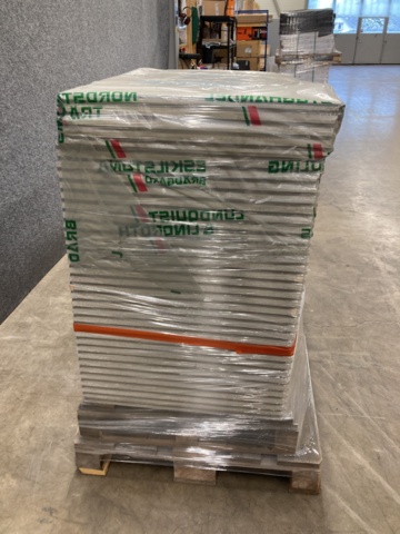 1101624-2 Golvfibergips Knauf Gifafloor FHB 25 1200x600 mm ( transportskadat )