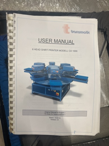 919725-8 Transfer press Transmatic CA 1000/6 -2018