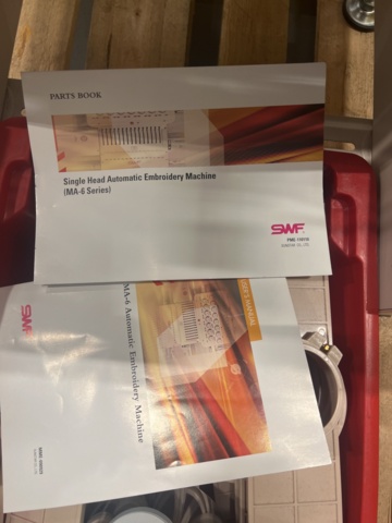 919726-15 Embroidery machine SWF MA-6