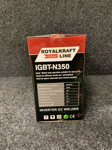 1100118-3 Welding machine RoyalKraft Line IGBT-N350