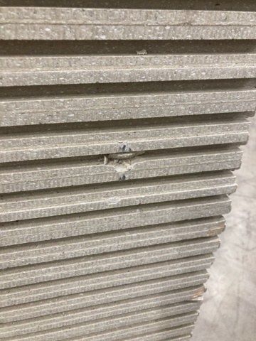 1101624-5 Golvfibergips Knauf Gifafloor FHB 25 1200x600 mm ( transportskadat )