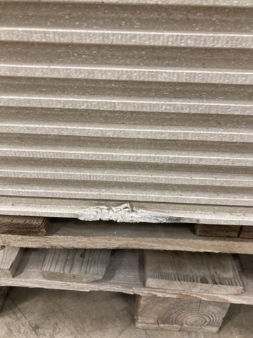 1101624-7 Golvfibergips Knauf Gifafloor FHB 25 1200x600 mm ( transportskadat )