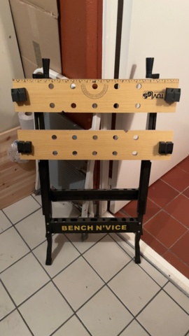 1064898-1 Folding workbench "Bench n'vice"