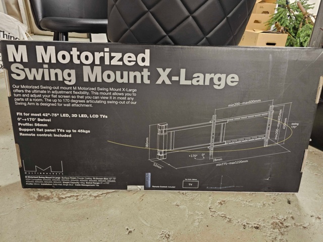 1064917-1 M Motoriserat Swing Stativ X-Large (RF)