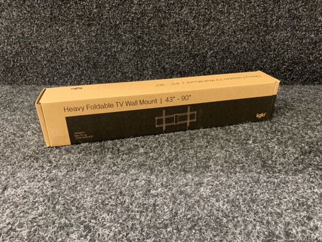 1089476-2 Väggfäste iiglo ultraslim TV, 43- 90"