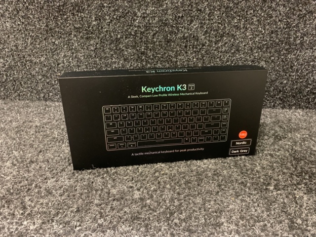 1089477-2 Wireless keyboard Keychron K3 V2 RGB Optical Brown