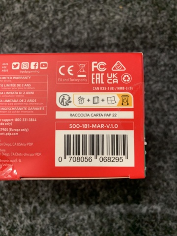 1089480-3 Controller Nintendo Switch, Mario