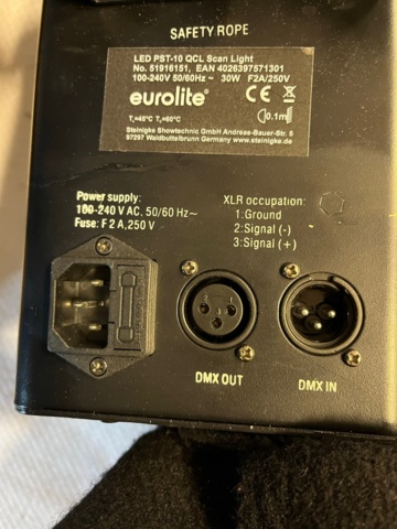 1066167-7 4 Eurolite Scanner LED PST-10 QCL