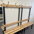 1068788-1 Changing room benches 3 pcs