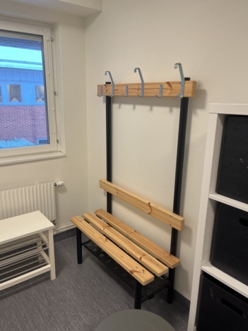 1068788-3 Changing room benches 3 pcs