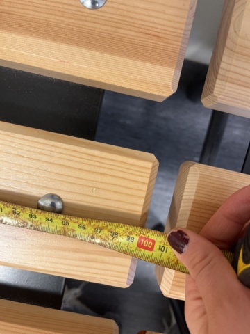 1068788-7 Changing room benches 3 pcs