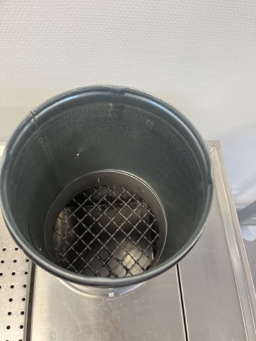 1068796-4 Stainless steel draw bench with draw box