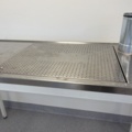 1068796-6 Stainless steel draw bench with draw box