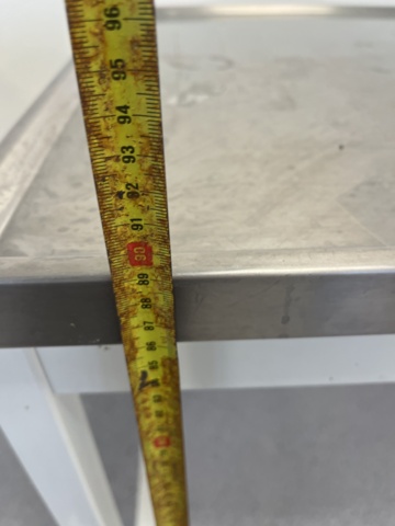 1068796-14 Stainless steel draw bench with draw box