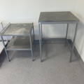 1068802-1 2 stainless steel workbenches