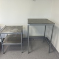 1068802-2 2 stainless steel workbenches