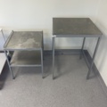 1068802-3 2 stainless steel workbenches