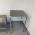 1068802-7 2 stainless steel workbenches