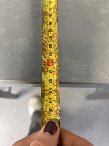 1068802-8 2 stainless steel workbenches