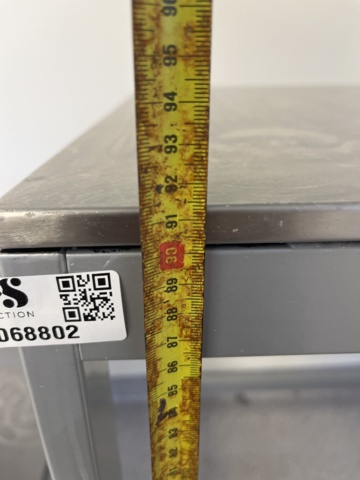 1068802-10 2 stainless steel workbenches