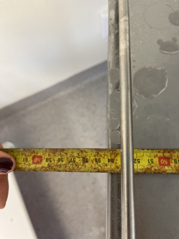 1068802-15 2 stainless steel workbenches