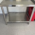 1068810-9 Stainless workbench approximately 1000x700x810 mm