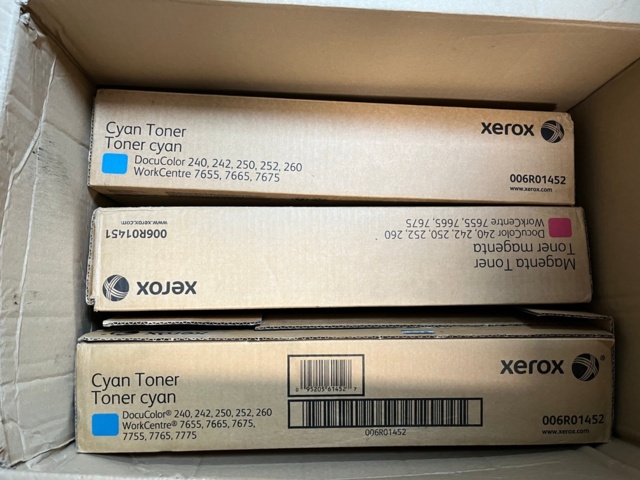 1116509-6 Parti med toner / Richo / Xerox & Konica Minolta
