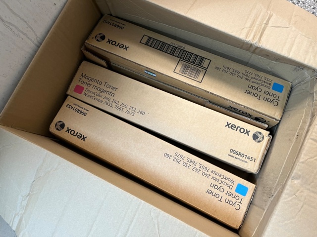 1116509-5 Parti med toner / Richo / Xerox & Konica Minolta