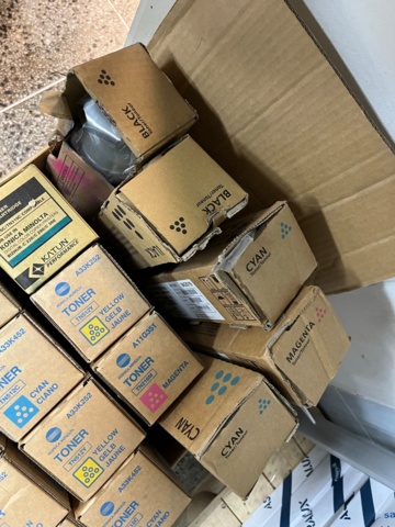 1116509-9 Parti med toner / Richo / Xerox & Konica Minolta